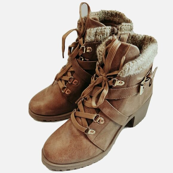 ✨  QUPID ✨ Women's Combat Boots - Picture 5 of 6